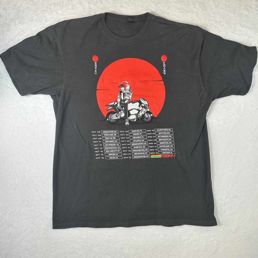 Logic COADM Confessions of a Dangerous Mind 2019 Tour T-Shirt Black XL